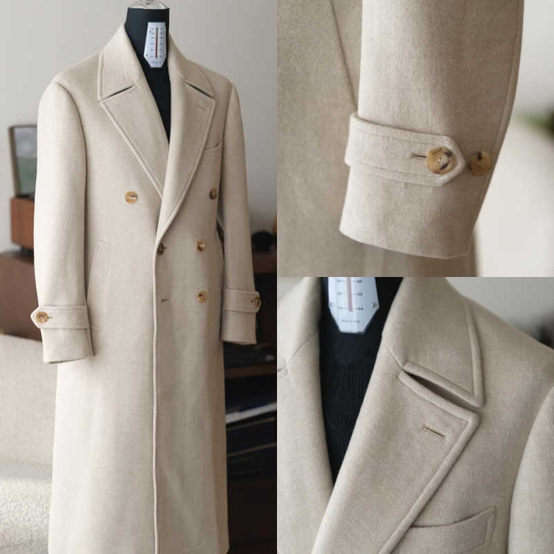 Men'S Formal Wear No Suit - Gentleman Herren Mantel Winter Warm 1-teiliges