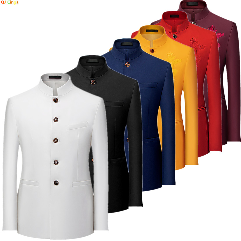 Men Formal Wear With Coat - 2026 Herren-Anzugjacke im chinesischen Stil mit