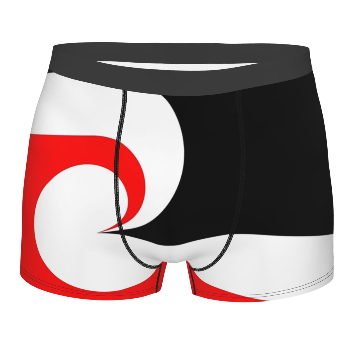 Men'S Ethnic & Formal Designer Wear Studio S - Coole Boxershorts mit ethnischer Maoris-Flagge, bequeme