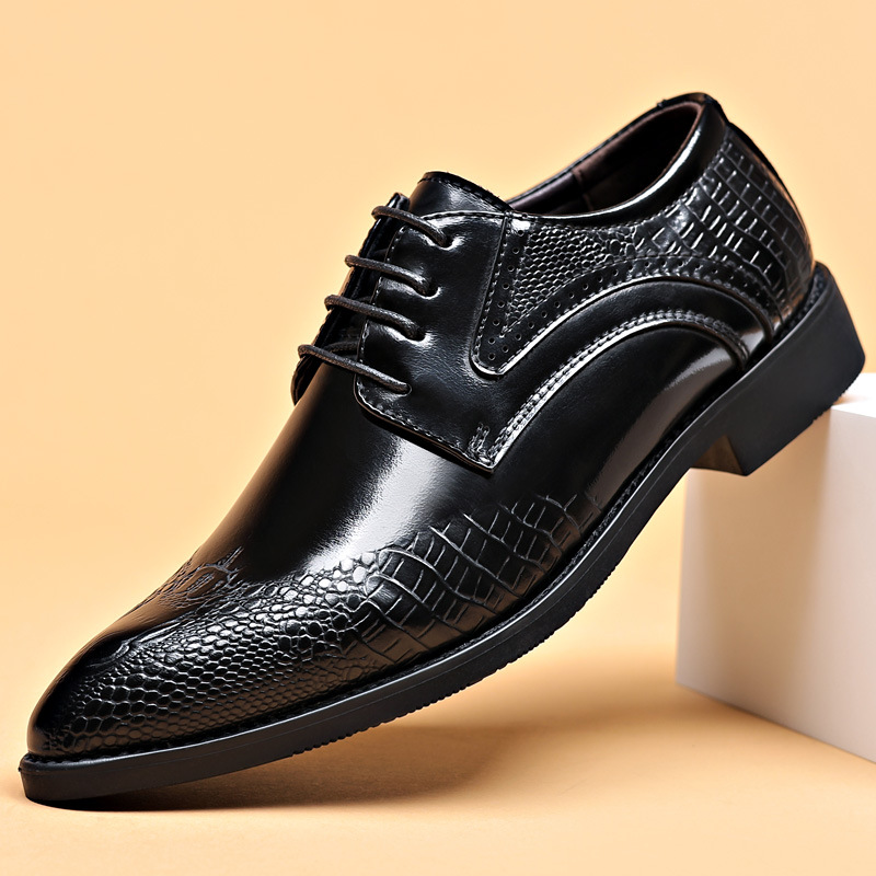 Scale - Men Formals & Ethnic Wear - Männer Kleid Schuhe Skala Muster Brogue