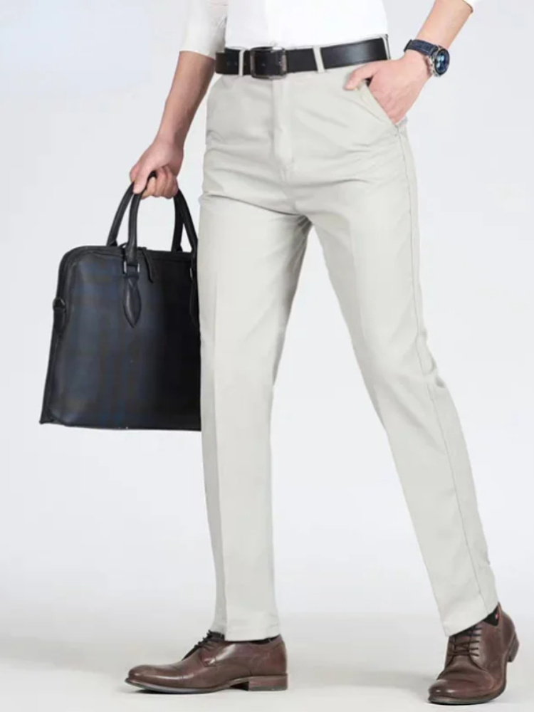 Men'S Formal Wear For A Wedding - Herren 100% Baumwolle Sommer Dünne Hosen