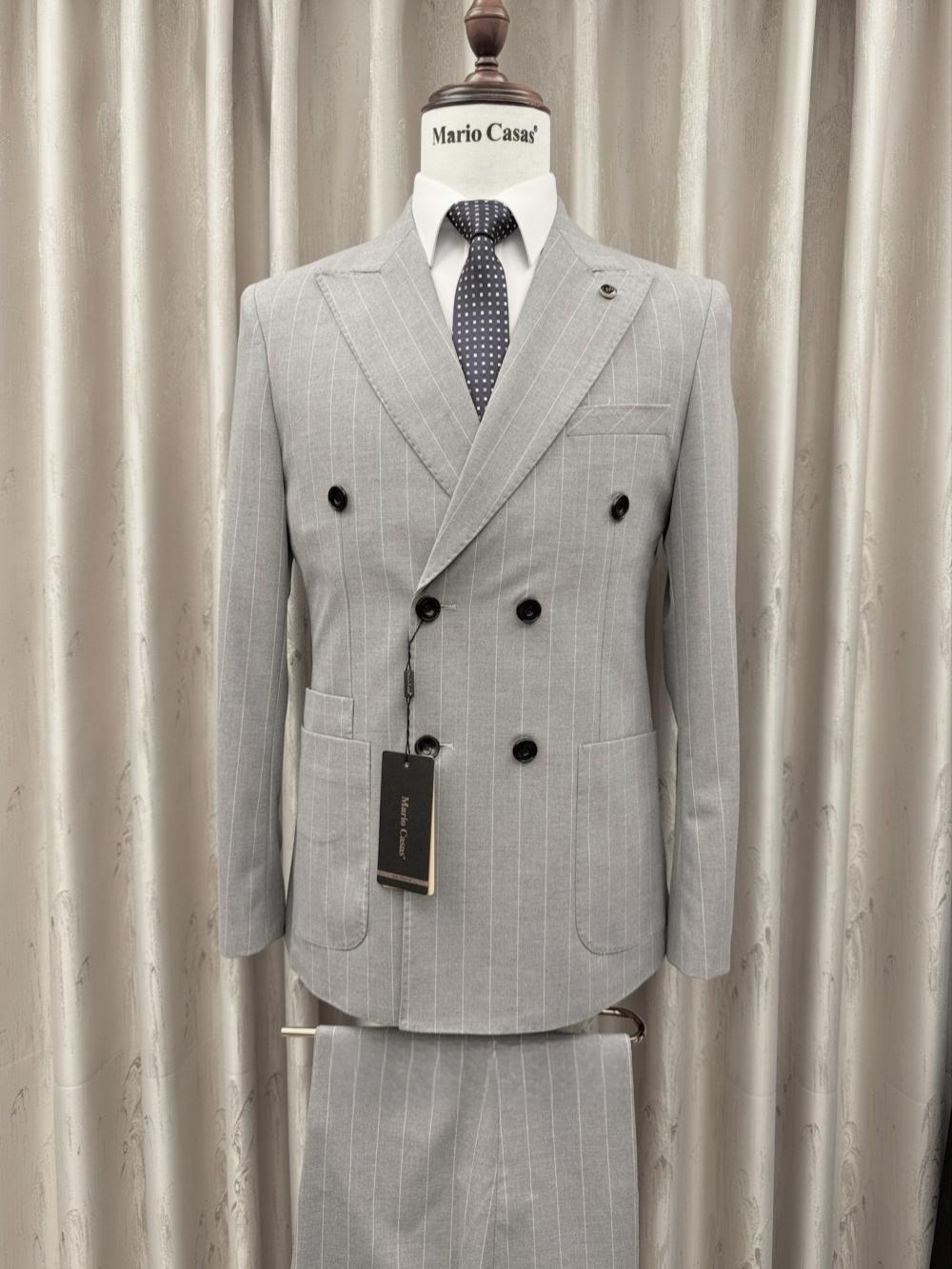 2026 Neues gestreiftes Anzug-S – Elegant Formal Men'S Wear Bewertung und Preis