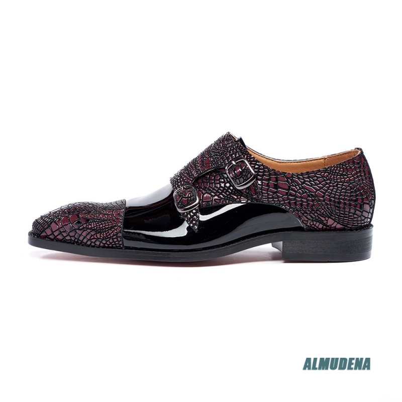 Retro Herren Doppelmonkstrap-S – Scale - Men Formals & Ethnic Wear Bewertung und Preis
