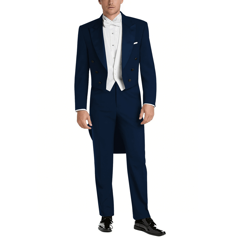 Herren-Anzug-Set aus Satin mit – Elegant Formal Men'S Wear Bewertung und Preis