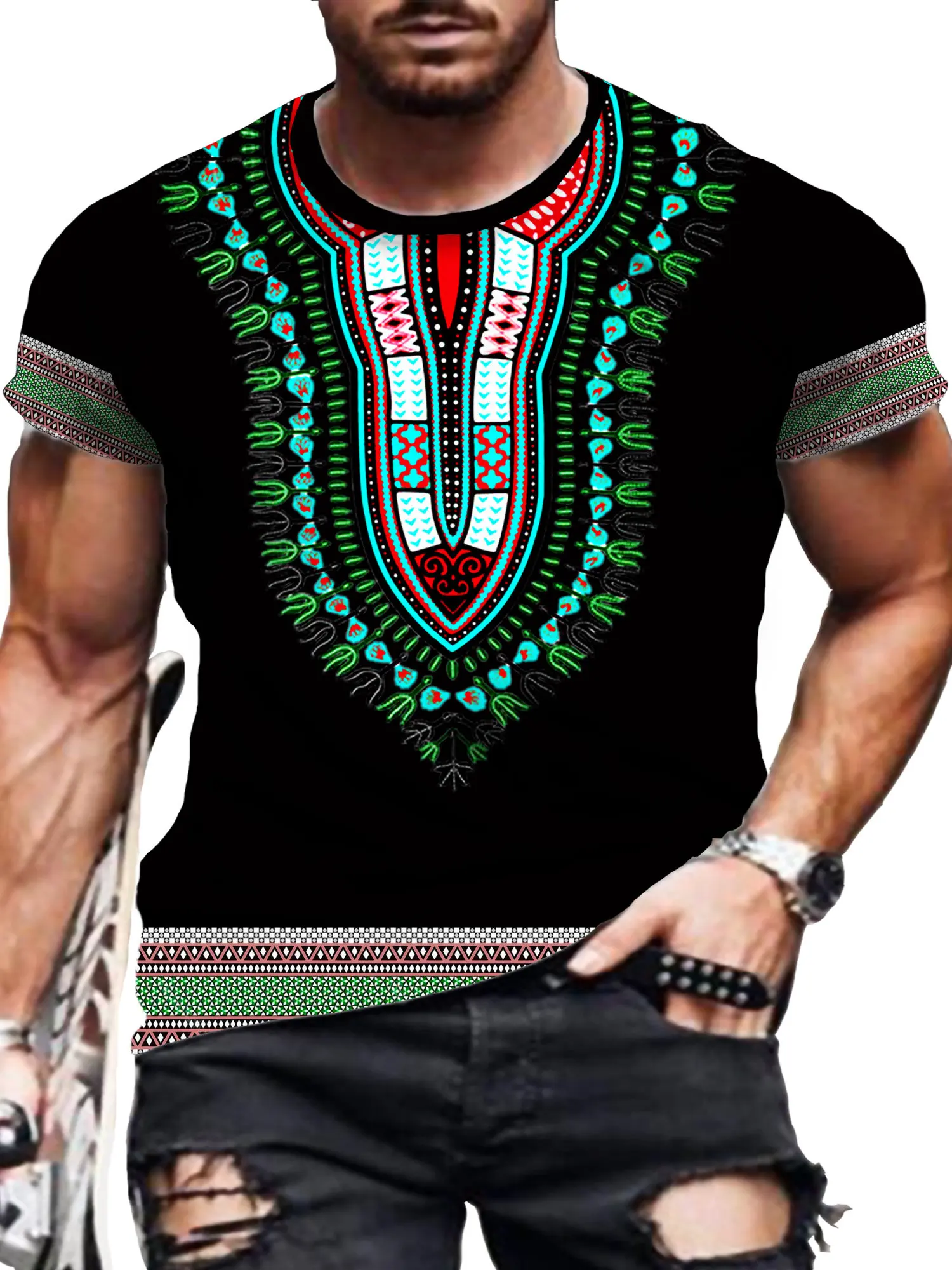Lässige Herren-T-Shirts, afrik – Men'S Ethnic & Formal Designer Wear Studio S Bewertung und Preis