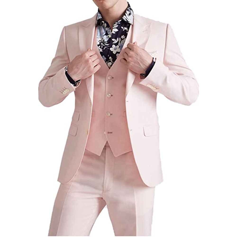 Sommerliche rosa Anzüge für de – Men Formal Wear Pink Bewertung und Preis