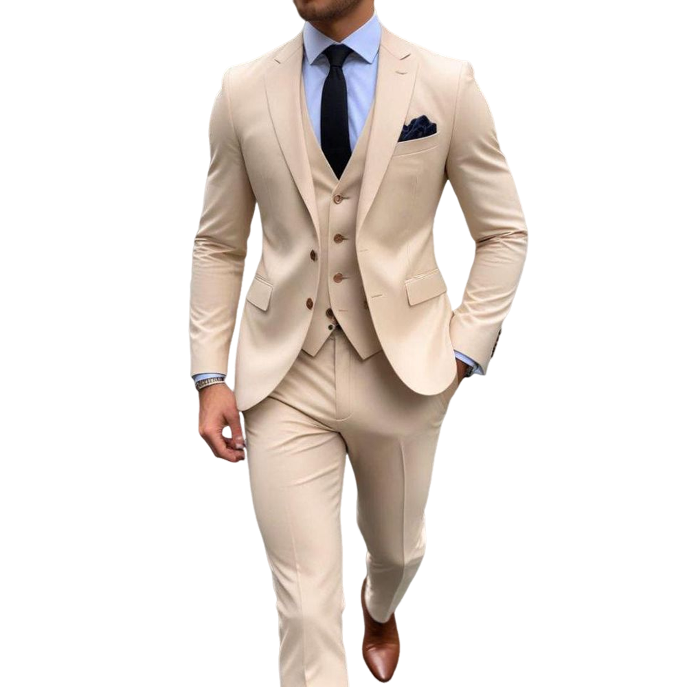 Rosa 3-teilige Herrenanzüge fü – Men Formal Wear Pink Bewertung und Preis