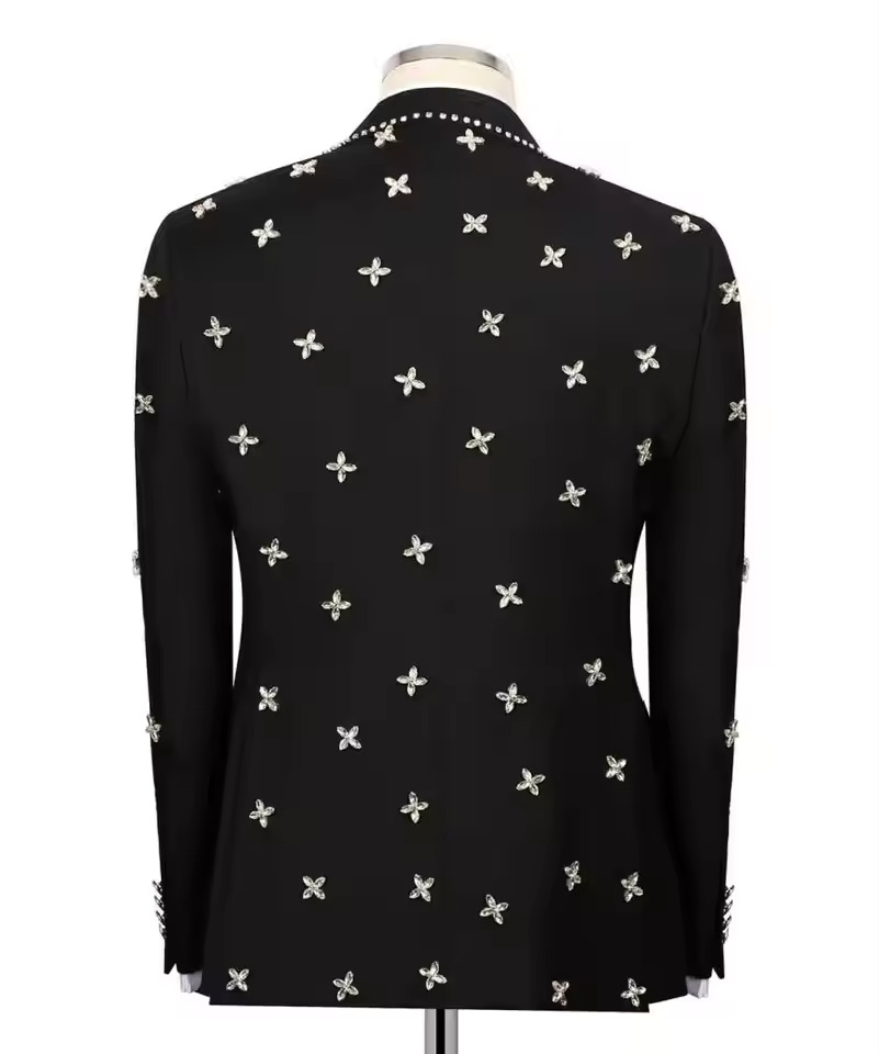 Luxuriöser Diamant-Verzierter  – Men'S Formal Wear No Suit Bewertung und Preis