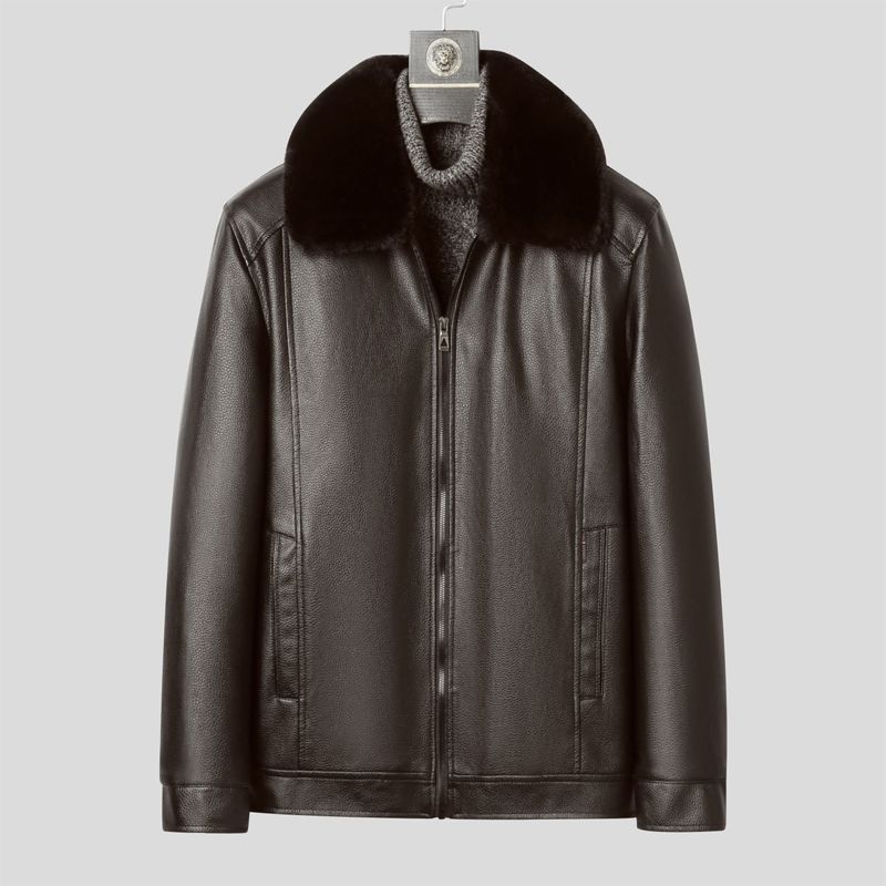 Winter-Ledermantel für Herren, – Men'S Formal Wear In Winter Bewertung und Preis