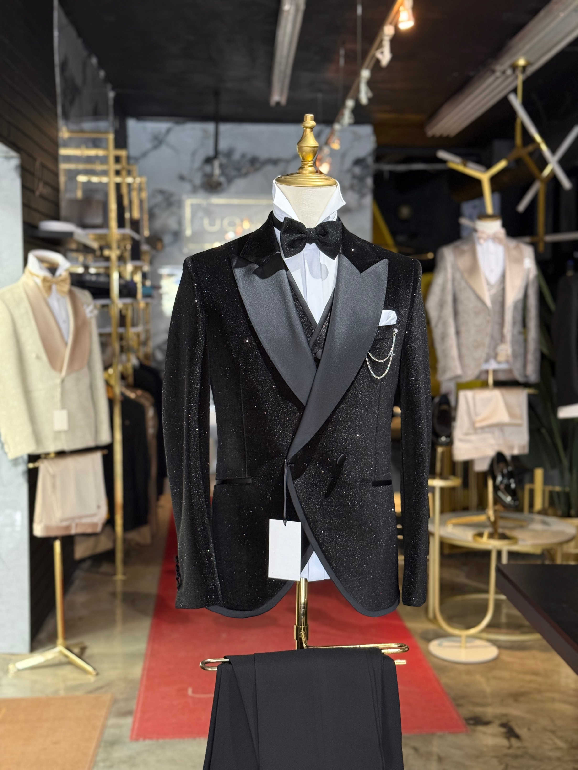 Luxuriöser Glitzer-Herrenanzug – Men'S Formal Wear No Suit Bewertung und Preis