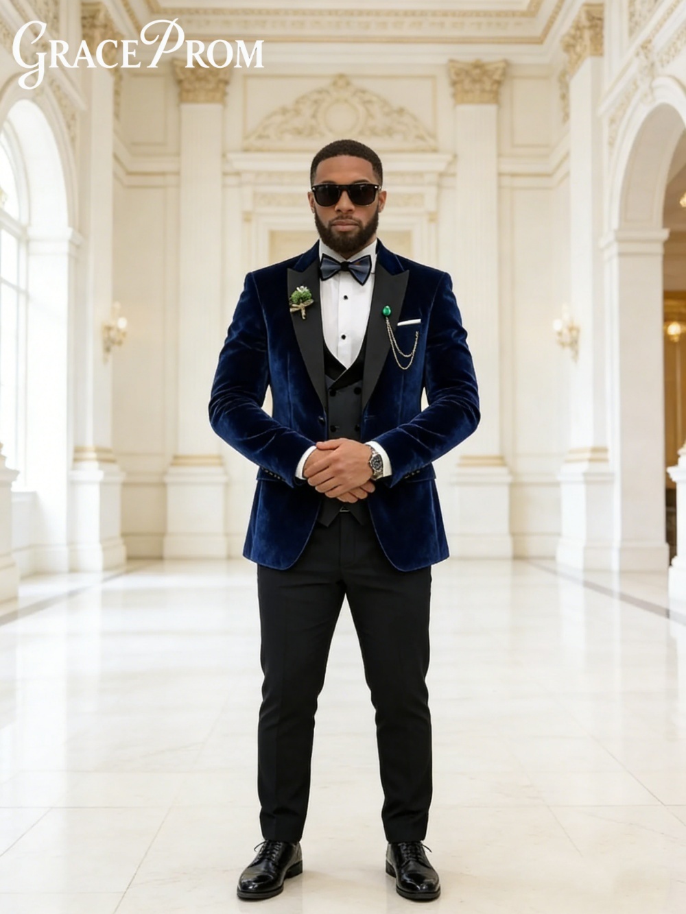 Luxuriöses Samt-Herbst-Winter- – Men'S Formal Wear In Winter Bewertung und Preis