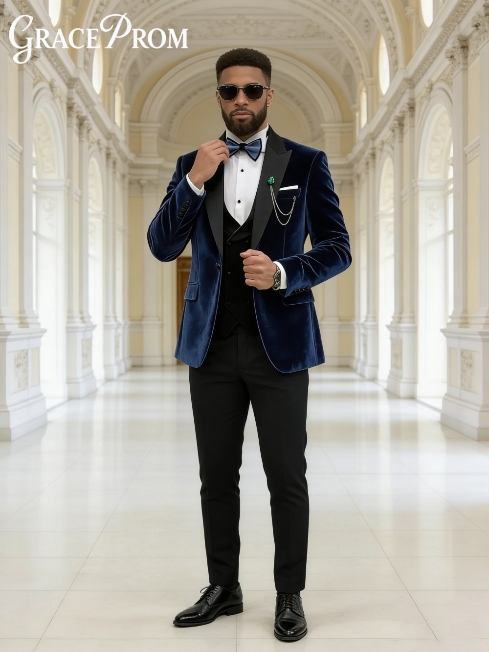 Luxuriöses Samt-Herbst-Winter- – Men'S Formal Wear In Winter Bewertung und Preis