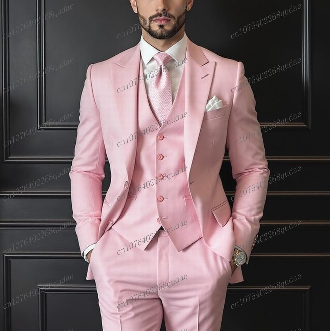 Rosa Herrenanzug für formelle  – Men Formal Wear Pink Bewertung und Preis