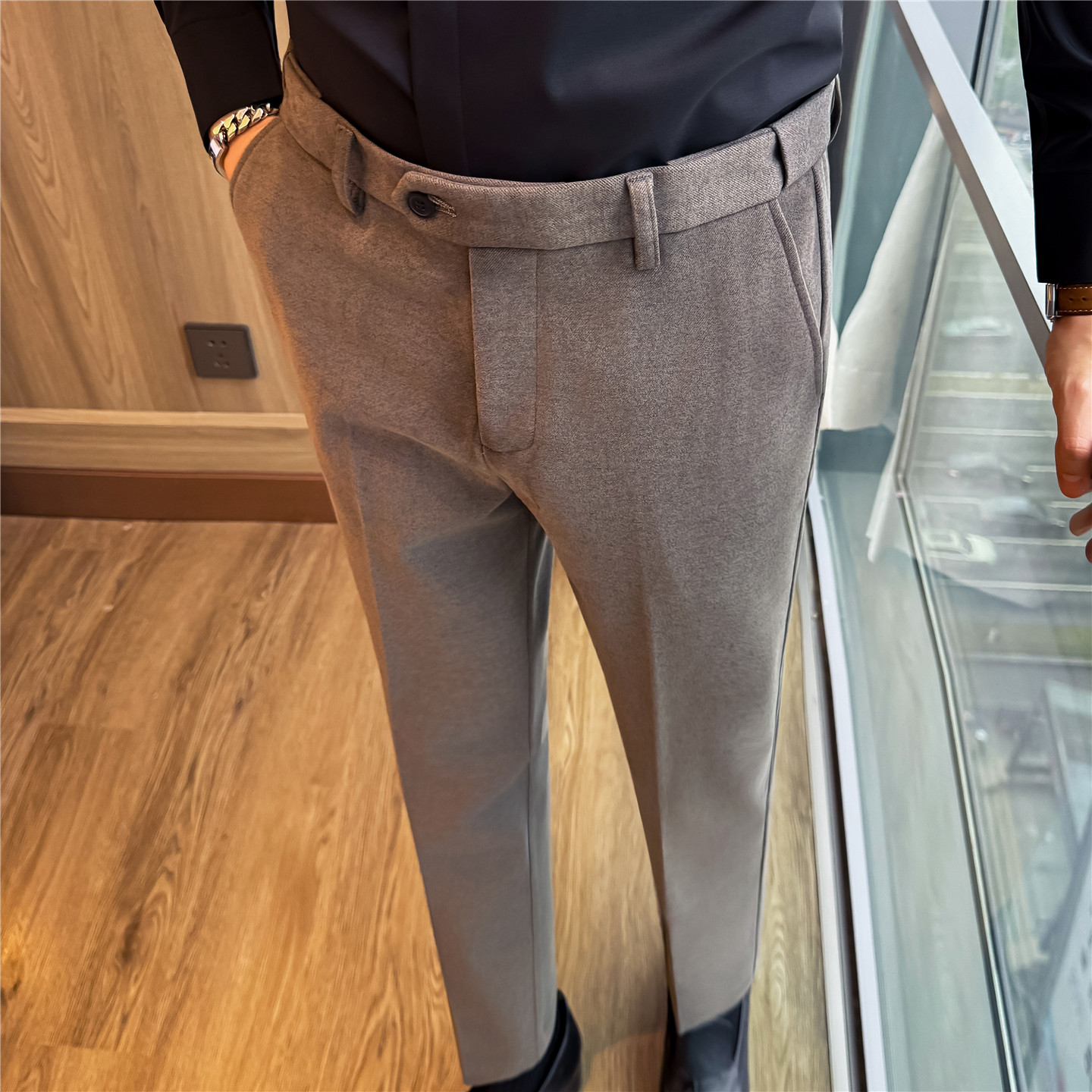 Herren-Anzughose aus Wollmisch – Men'S Formal Wear In Winter Bewertung und Preis