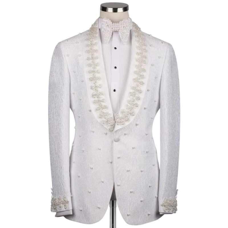 Weiße Hochzeitsanzüge für Herr – Men'S Formal Wear No Suit Bewertung und Preis