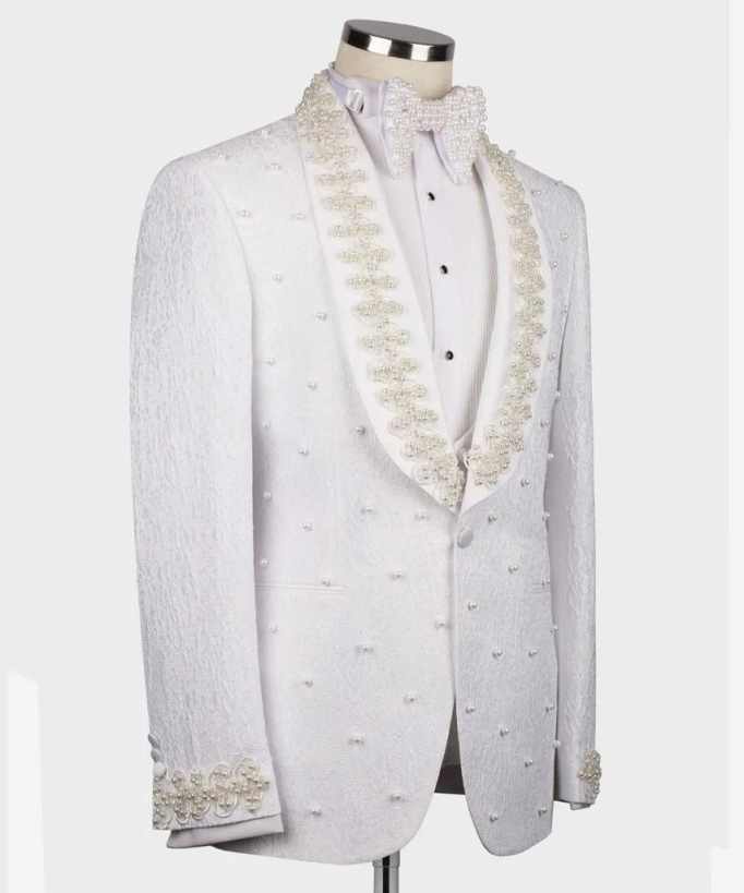Weiße Hochzeitsanzüge für Herr – Men'S Formal Wear No Suit Bewertung und Preis
