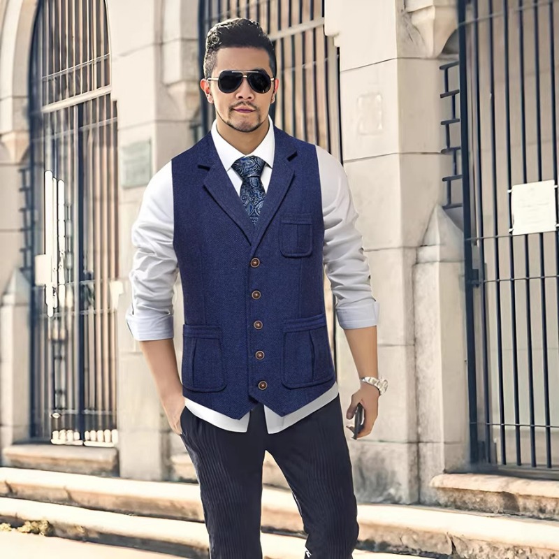 Herren-Fischgrät-Tweed-Anzugwe – Men'S Formal Wear No Suit Bewertung und Preis