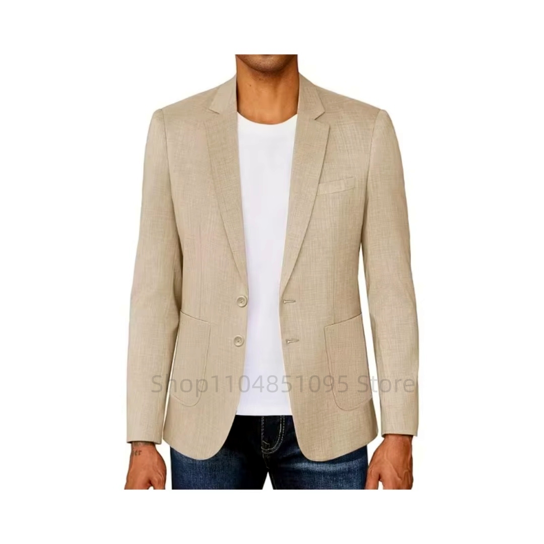 Slim Fit Herren Blazer aus Lei – Men Formal Wear With Coat Bewertung und Preis