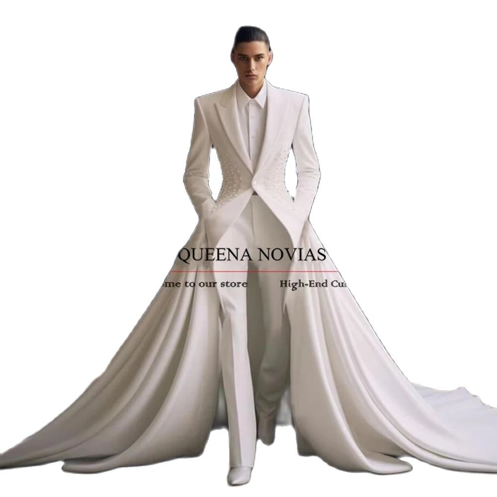 Elegante Perlen-Herrenanzüge m – Men'S Formal Wear No Suit Bewertung und Preis