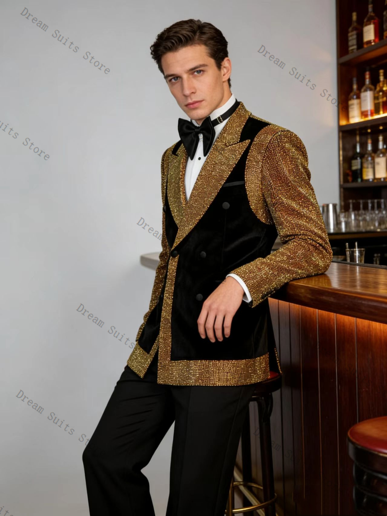 Golden Crystals Herrenanzug-Se – Men Formal Wear With Coat Bewertung und Preis