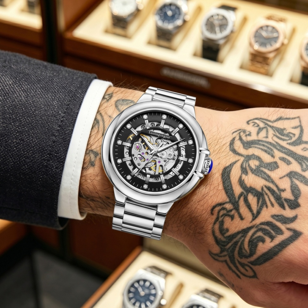 Hohlgefräste, vollautomatische – Scale - Men Formals & Ethnic Wear Bewertung und Preis